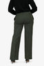 Weekend Max Mara Green 'Petra' Trousers Size 8