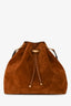 Jimmy Choo Brown Suede Bucket Bag
