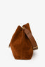 Jimmy Choo Brown Suede Bucket Bag