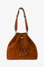 Jimmy Choo Brown Suede Bucket Bag