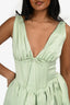 House Of CB Pistachio 'Emmeliette' Satin Mini Dress Size S