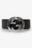 Gucci Black Leather GG Belt Size 90/36