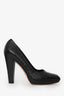 Gucci Black Embossed Leather Heels Size 6.5