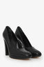 Gucci Black Embossed Leather Heels Size 6.5