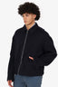 Gucci Navy Wool Zip-up Jacket Size 56 Mens