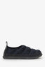 Dior Blue/Black Oblique Technical Fabric Padded Snow Slipper Size 40 Mens