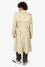Burberry London Beige Long Trench Coat Size 54 (Mens)