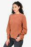 Loro Piana Brown Cashmere Knit Sweater Size 36