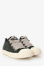 Rick Owens Olive Green Leather 'Jumbolace' Sneakers Size 40