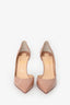 Christian Louboutin Nude Patent 'Iriza' Heels Size 41