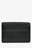 Bottega Veneta Grey Intrecciato Leather Compact Flap Wallet