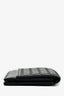 Bottega Veneta Grey Intrecciato Leather Compact Flap Wallet
