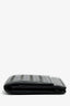 Bottega Veneta Grey Intrecciato Leather Compact Flap Wallet