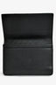 Bottega Veneta Grey Intrecciato Leather Compact Flap Wallet