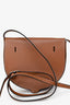 Loewe Brown Leather Small 'Heel' Crossbody Pouch