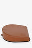 Loewe Brown Leather Small 'Heel' Crossbody Pouch