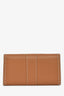 Delvaux Brown Rodéo Calf Brillant Long Wallet Chain
