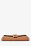 Delvaux Brown Rodéo Calf Brillant Long Wallet Chain