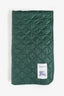 Burberry Green Nylon Quilted Blanket
