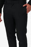 Givenchy Black Wool Straight Leg Pants Size 48 Mens
