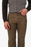 Second Layer Khaki Green Pants Size 46 Mens