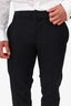 Saint Laurent Black Straight Leg Pants Size 48 Mens