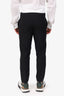 Saint Laurent Black Straight Leg Pants Size 48 Mens