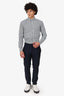 Saint Laurent Navy Straight Leg Pants Size 48 Mens