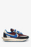 Sacai x Nike Blue/Burgundy Suede/Leather Sneakers Size 9