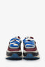 Sacai x Nike Blue/Burgundy Suede/Leather Sneakers Size 9