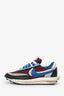Sacai x Nike Blue/Burgundy Suede/Leather Sneakers Size 9