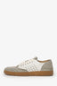 Loewe Khaki Suede/Leather Low Top Sneakers Size 40 Mens