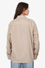 Theory Project Beige/Red Shirt Size L