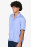 Bottega Veneta Blue Short Sleeve Car Print Shirt Size 52 Mens