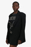 L'Academie Black Single Breasted Blazer Size L