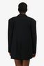 L'Academie Black Single Breasted Blazer Size L