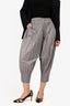 Pleats Please Grey Pleated Balloon Pants Size 3