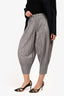 Pleats Please Grey Pleated Balloon Pants Size 3