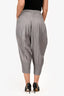 Pleats Please Grey Pleated Balloon Pants Size 3