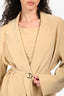 Norma Kamali Beige Blazer Jacket Size 38