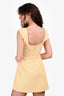 Sau Lee Yellow 'Bryn' Mini Dress Size 6