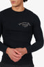 Dior Homme Black Cotton 'Atelier' Print Sweatshirt Size XS