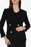 Celine Black Double Breasted Blazer Estimated Size Small