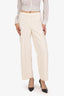 Theory Cream Crepe Pants Size 00
