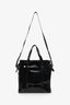 Balenciaga Black Patent Leather Bazar Shopping Tote