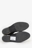 Ruggero Guidi Black Leather Zip-Up Boots Size 40