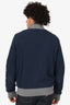 Capobianco Navy Cotton Reversible Jacket Size 56 Mens