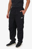 Balenciaga Black Nylon Logo Track Pants Size M Mens