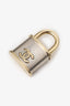 Pre-Loved Chanel™ Gold Tone CC Padlock Brooch