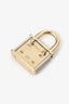 Pre-Loved Chanel™ Gold Tone CC Padlock Brooch